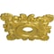 Ekena Millwork Crawley Ceiling Medallion (Fits Canopies up to 6 3/4"), 18"W x 18"H x 3 1/4"ID x 1 1/2"P, Rich Gold CM18CRRGS - alternate 4
